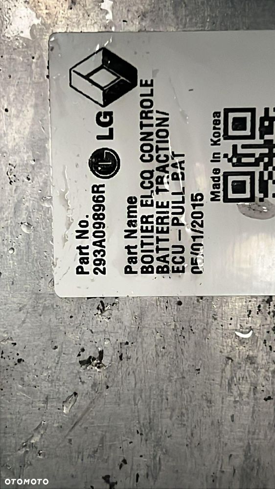 Bateria Trakcyjna Renault ZOE 26 kW 295107801R 2015 rok - 2