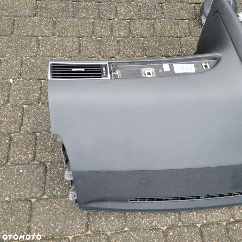 AUDI A6 C6 LIFT DESKA KONSOLA AIRBAG PASY CZARNA SOUL 4 RAMMIENNA KOMPLET - 10