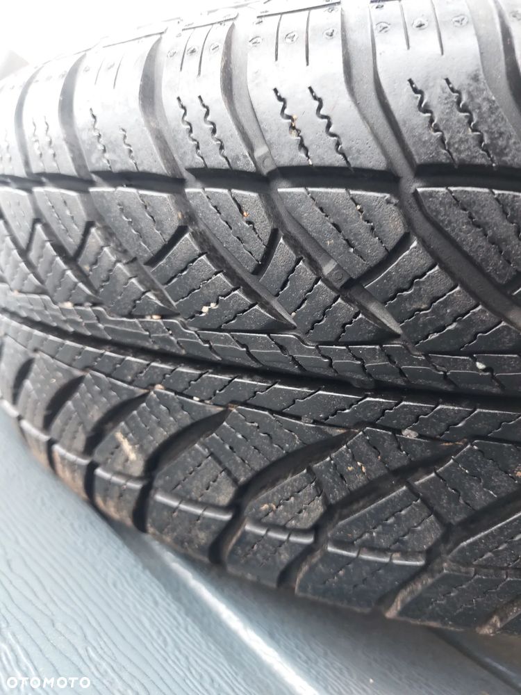 TOYOTA AURIS COROLLA FELGI STALOWE R16 6.5J ET45 5X114.3 OPONY ZIMOWE 205/65 R16 GOODYEAR ULTRAGRIP 8 DOT22 KOŁPAKI - 13