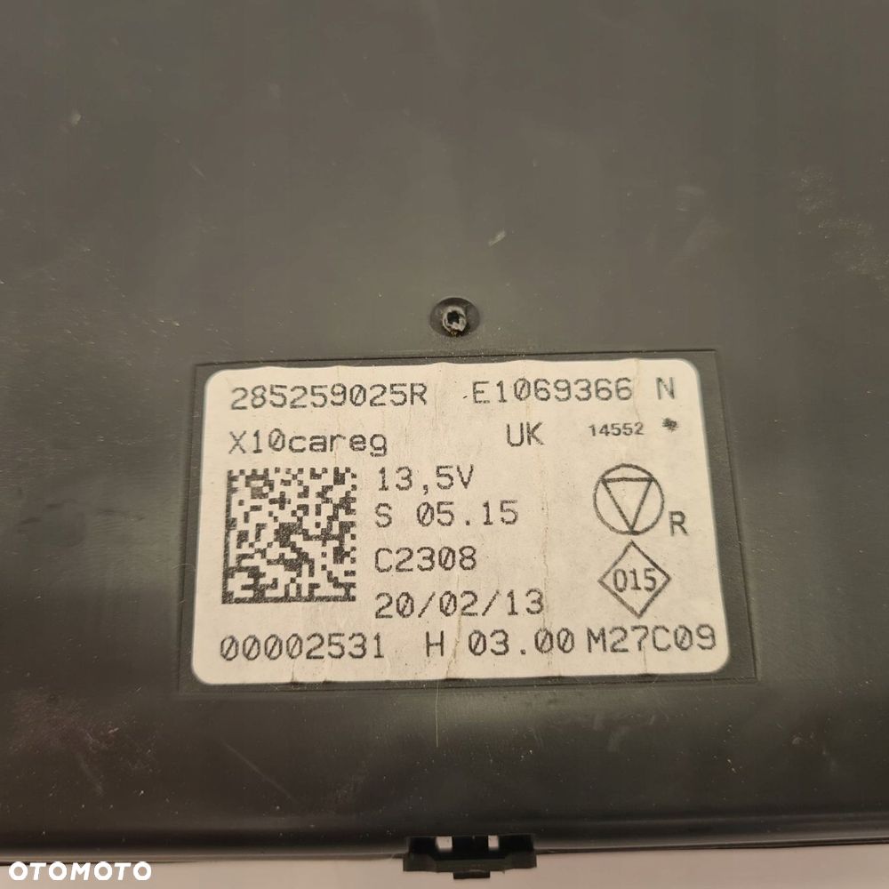 renault zoe moduł sterownik - 2