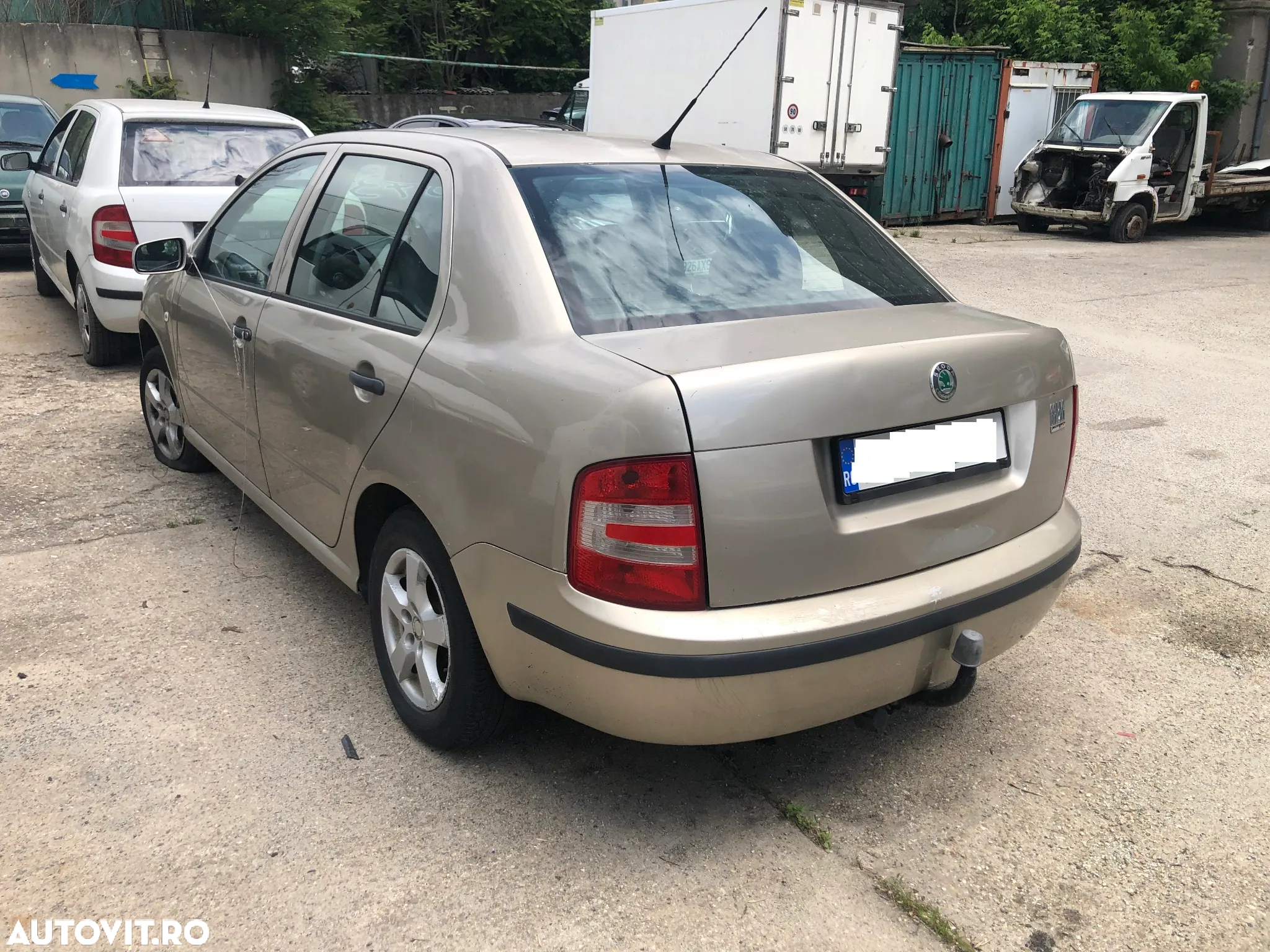 Dezmembrez Skoda Fabia 1 facelift 2006 bej auriu 1.2 benzina BME - 5