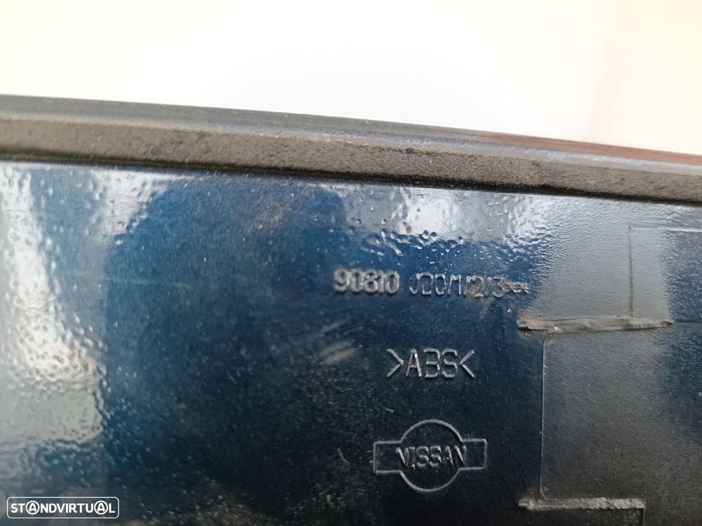 Friso Tampa Mala / Régua Luzes Matricula Nissan Qashqai / Qashqai +2 I - 3