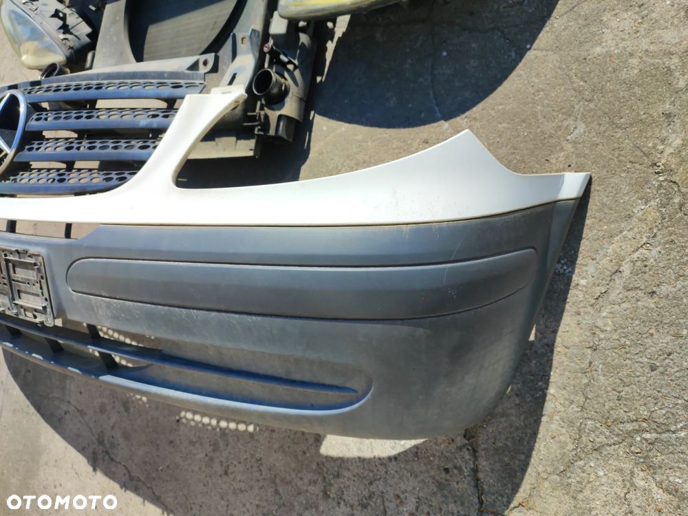 kompletny przód -FOTO do MERCEDES Vito w639 03-09r, zderzak przód -listwa z atrapą -belka zderzaka -chłodnice wody i klimy -pas przód -wentylatory + lampy Gratis! - 2