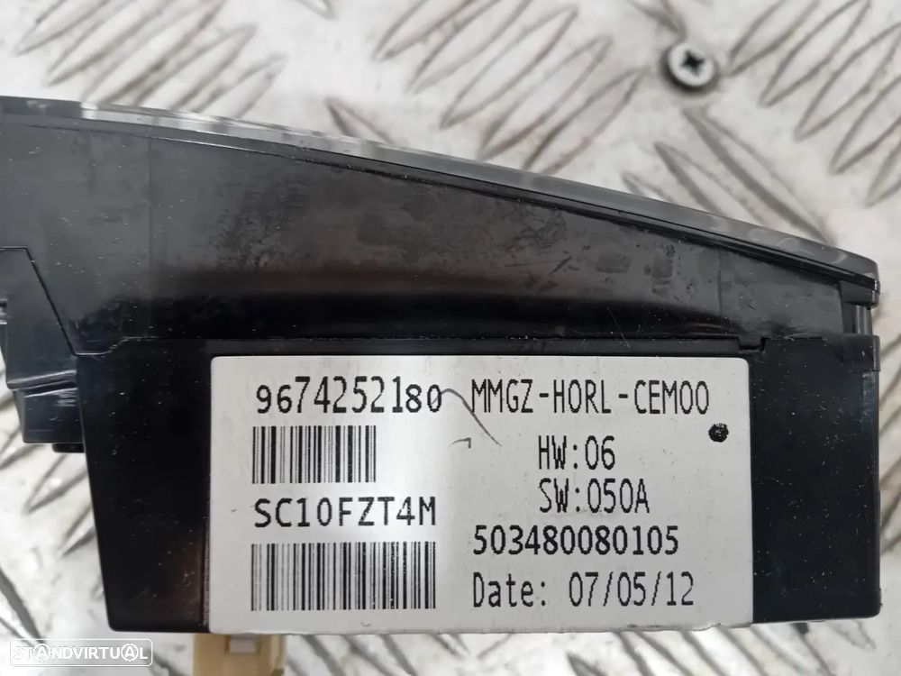 Relógio Citroen DS5 Original - 2