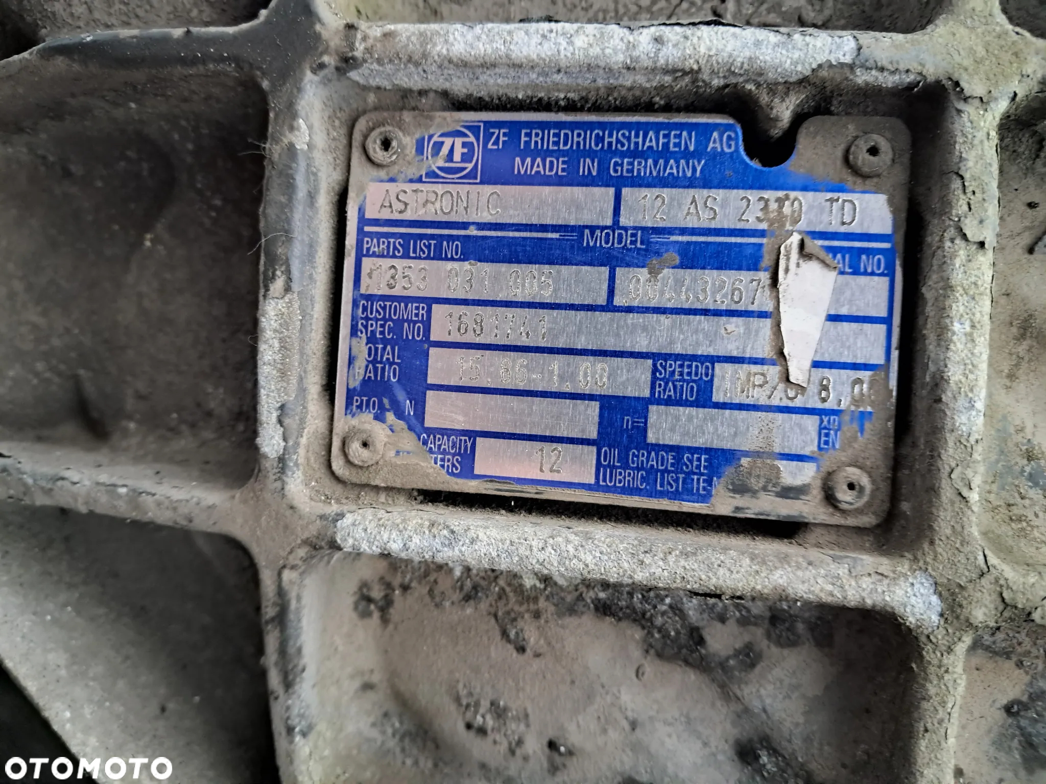 Silnik DAF xf 105 .460 - 5