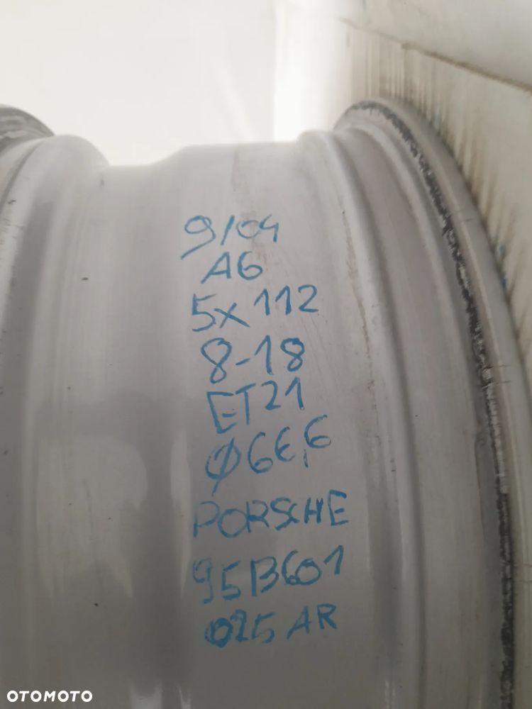 Felga aluminiowa Porsche OE 95B601025AR 8.0" x 18" 5x112 ET21 - 3