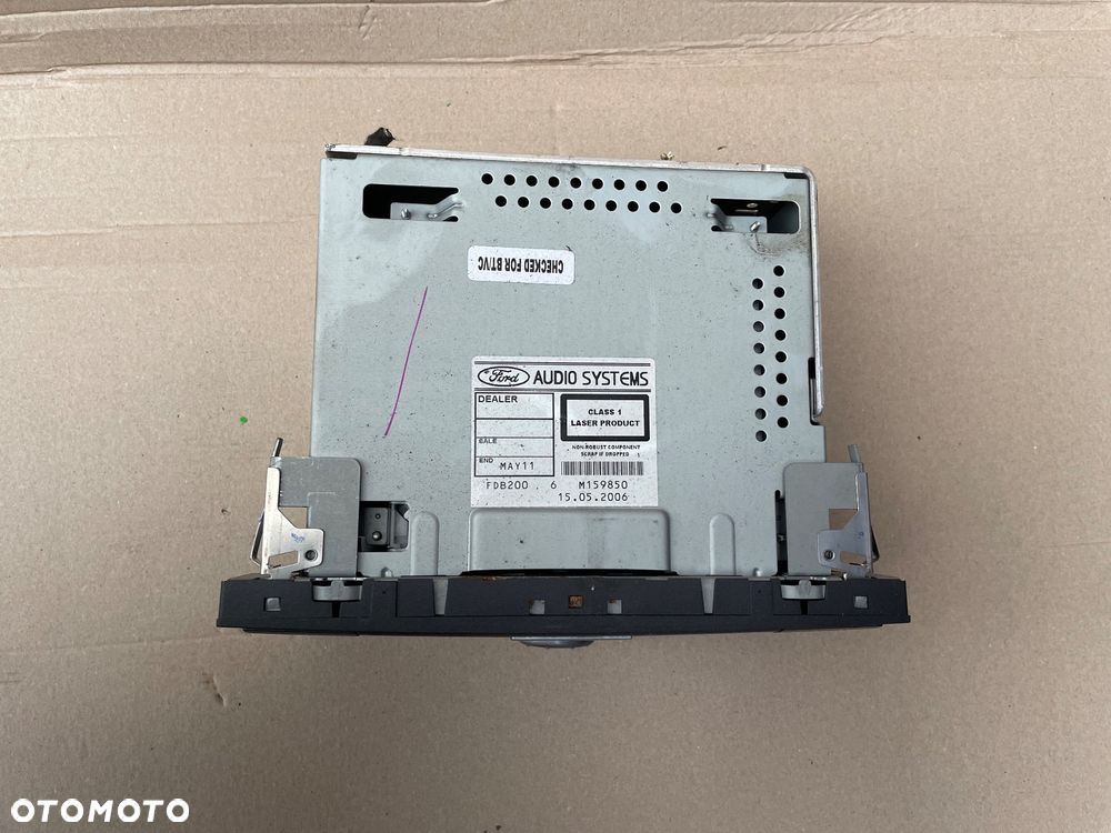 6000CD Radio fabryczne ford fiesta mk6 lift fusion - 2