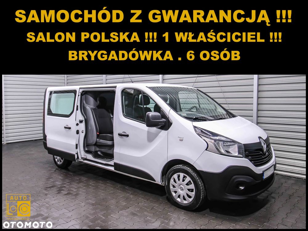 Renault TRAFIC LONG BRYGADÓWKA 6 OSÓB - 1