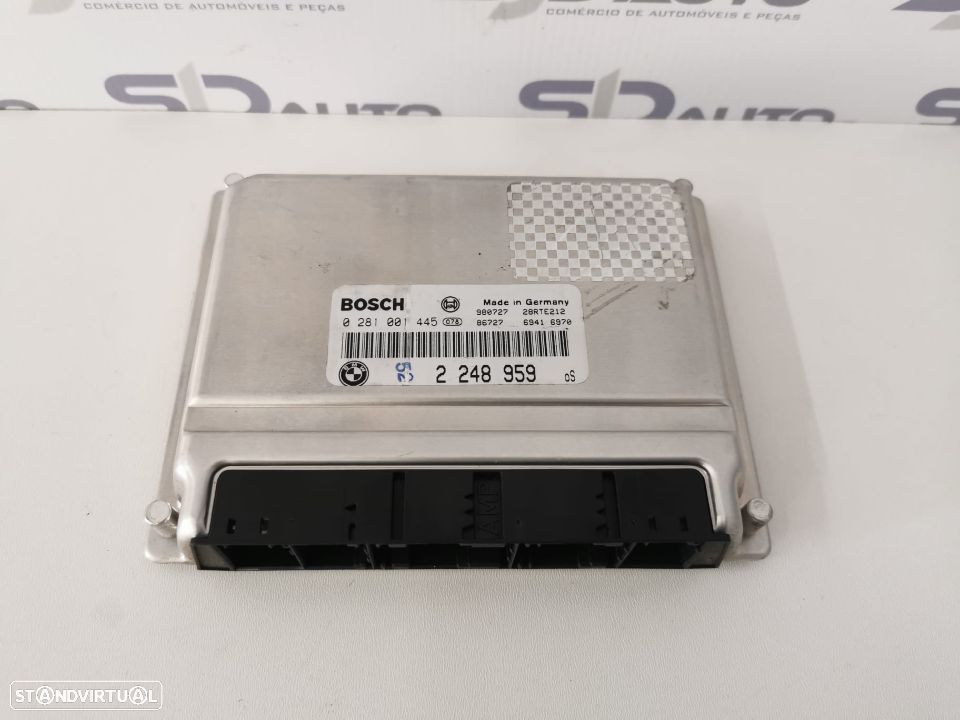 Centralina do Motor - BMW 3 E46 320D - 1