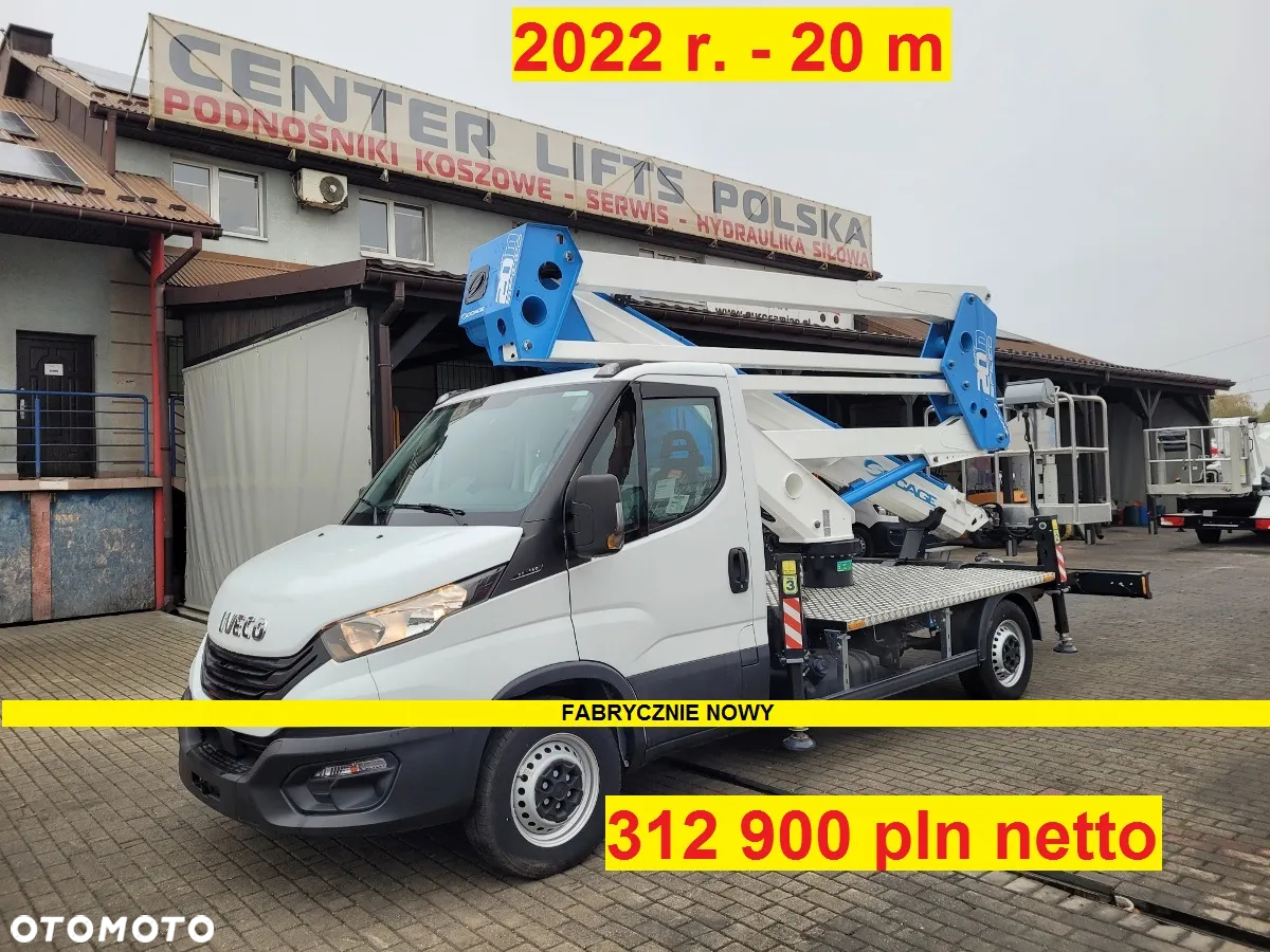 Renault Maxity podnośnik koszowy 26 m 25 m 24 m 22 m 21 m 20 m 18 m - 27