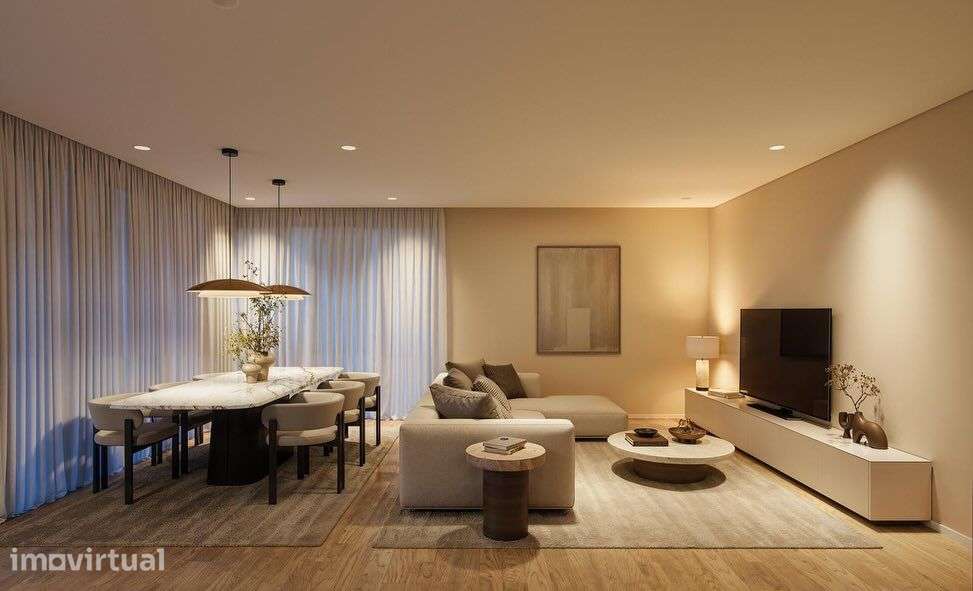 Apartamento T3 | Empreendimento Novo Living Gardens | centro Barcelos - Grande imagem: 4/13