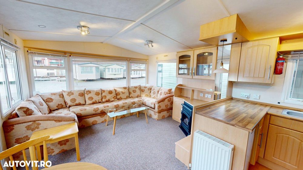 Alta Casa mobila Cosalt Fairway nr.130 | Tâmplărie PVC şi încalzire centrala pe gaz cu calorifere | 11 x 3.7 m | 2 dormitoare si 2 băi - 2