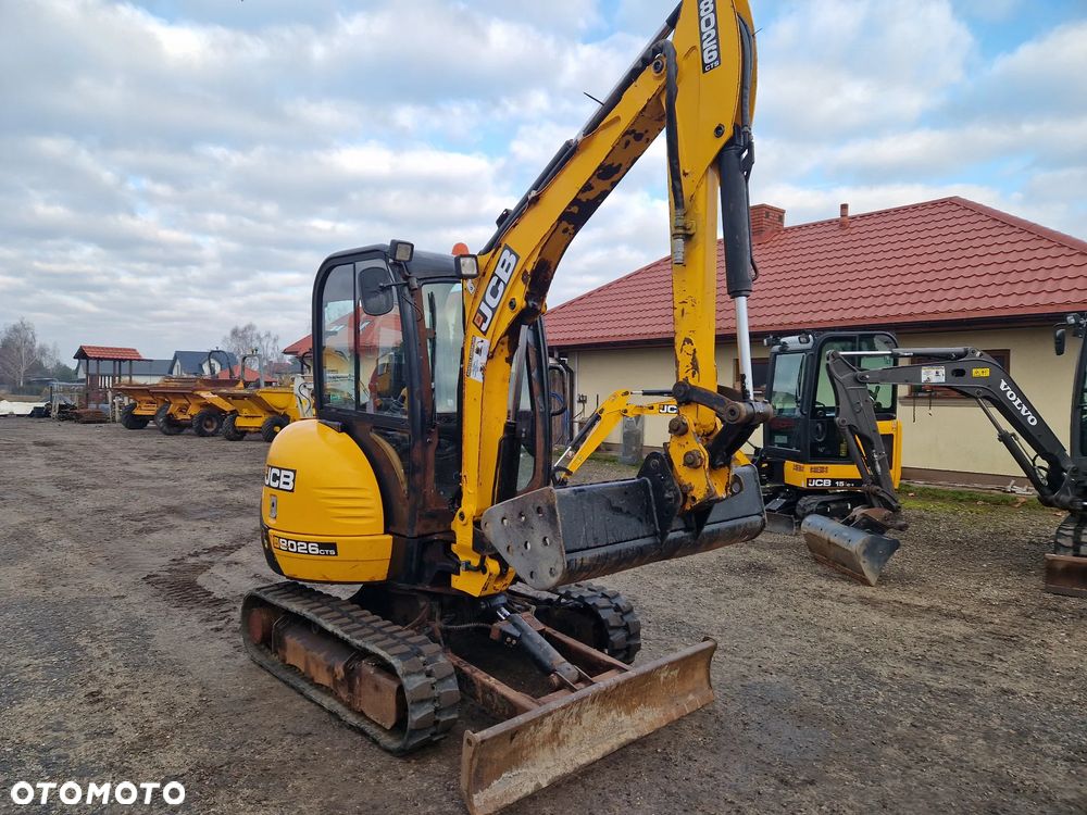 JCB 8026 cts  , Bobcat E 27z , Yanmar Vio 27, Kubota 037-4 - 7