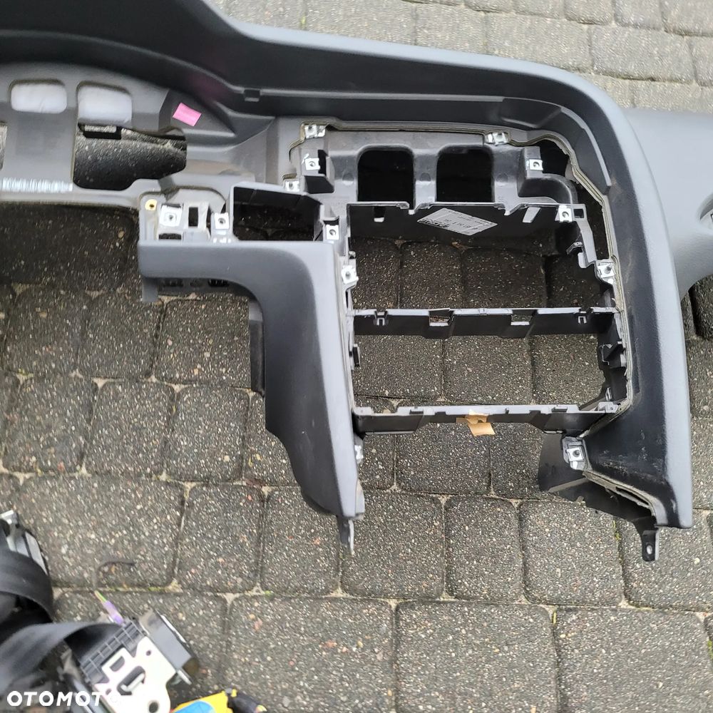 AUDI A6 C6 LIFT DESKA KONSOLA AIRBAG PASY CZARNA SOUL 4 RAMMIENNA KOMPLET - 7