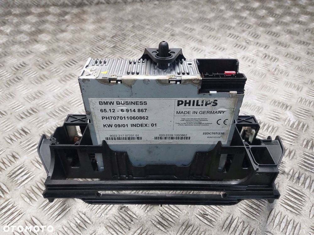 RADIO ODTWARZACZ  BMW E39 LIFT 6914867 8234684 8184159 - 5
