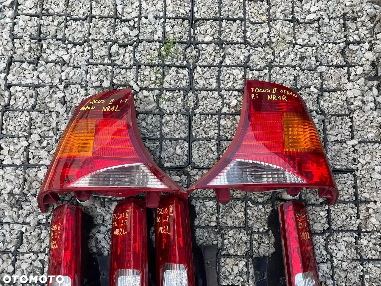 LAMPY TYŁ LEWE PRAWE FORD LAMPA PRZECIWMGIELNA ZDERZAKA - 2