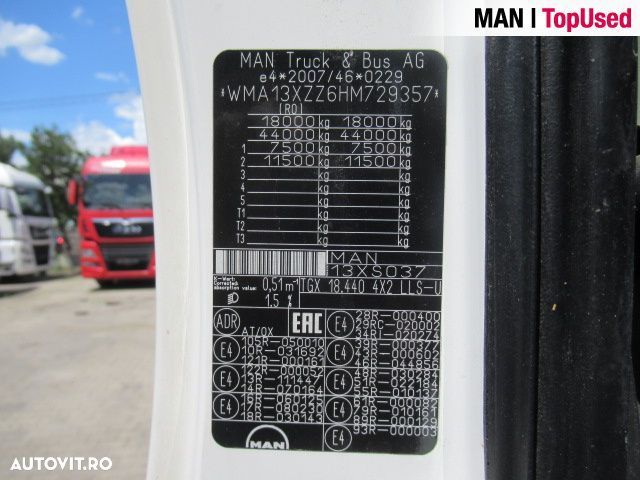 MAN TGX 18.460 4X2 LLS-U - 15