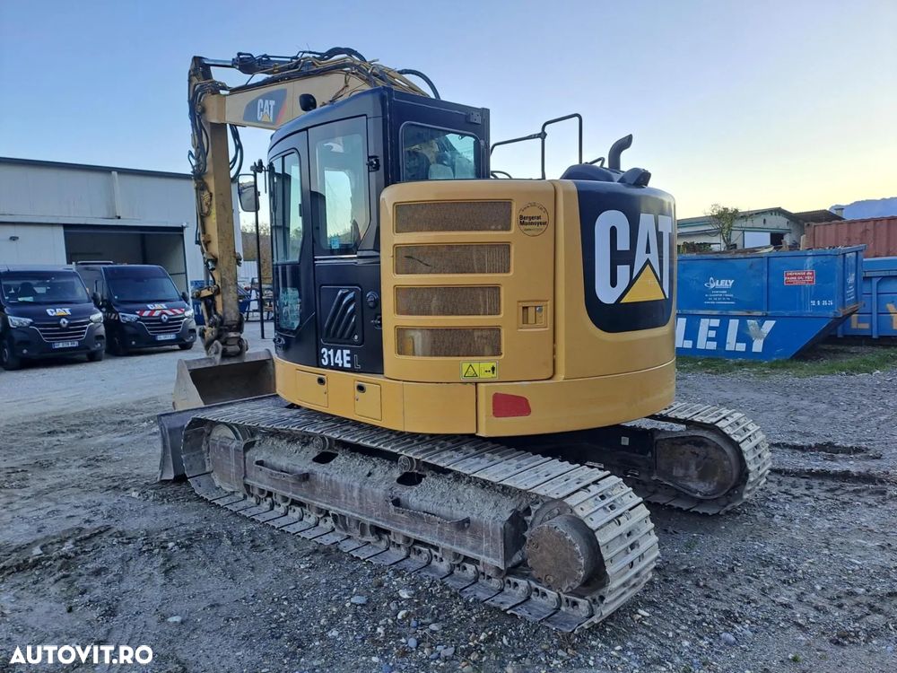 Caterpillar 314 E LCR excavator compact cu lama - 4
