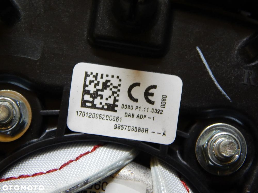 Poduszka powietrzna Airbag Renault Captur Megane Clio13-19 Łuków części - 5