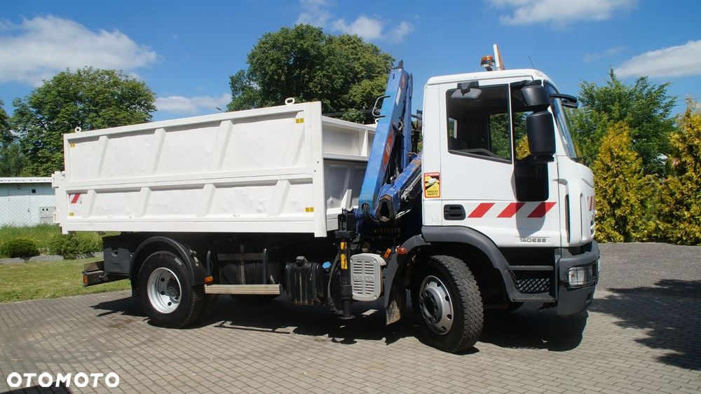 Iveco Euro Cargo 140E22K 6-cyl * DMC14T * Hds PM 8 4.2T * Przebieg 145oooKm * Mocny Kipper * Blokada Mostu * Wywrotka * Wywrot ***IMPORT*** - 2