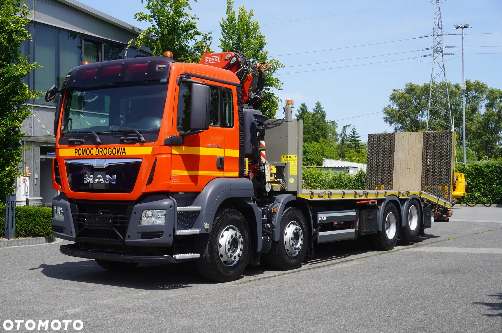 MAN TGS 35.360 E6 8x2 / HDS Fassi F235 / 6,5 t udźwig / 8,3 m wysięg - 3