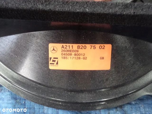GŁOŚNIK GŁOŚNIKI PRZÓD TYŁ SUBWOOFER WZMACNIACZ NAGŁOŚNIENIE HARMAN KARDON LOGIC7 KOMPLET ZESTAW A2118707490 A2048706590 A2118705189 A2114409910 A2128201002 A1698201802 A2198200202 A2198200102 A2118207502 MERCEDES CLS W219 LIFT - 16