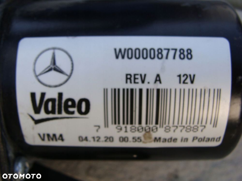 mechanizm wycieraczek mercedes sprinter w910 2020r w000087788 a9108200400 - 2