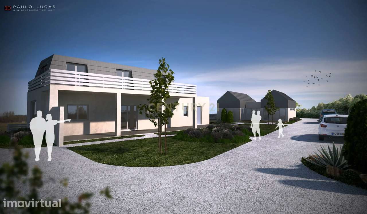 Terreno Urbano para construção perto da Aldeia do Meco - Sesimbra - Grande imagem: 3/28
