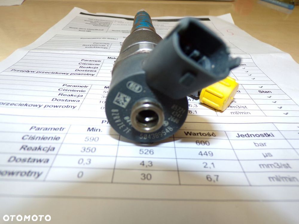 DUCATO lift 14- 2.3 JTD 16- WTRYSKIWACZ NOWY 504389548 - 4