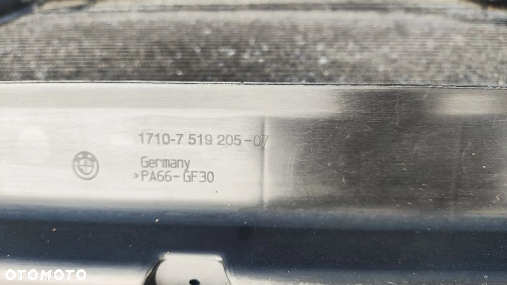 PAS PRZEDNI WZMOCNIENIE BELKA PRZÓD CHŁODNICA WODY KLIMATYZACJI WENTYLATOR KOMPLET BMW E63 E64 LCI LIFT 3.0i N53 - 20