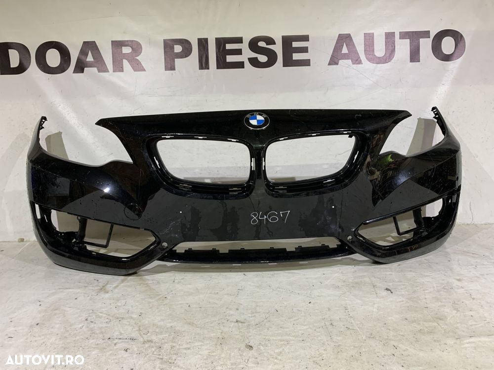 Bara fata BMW Seria 2, F22/F23, 2014, 2015, 2016, 2017, 2018, cod origine OE 51117293829, cu gauri pentru senzori de parcare (4). - 2