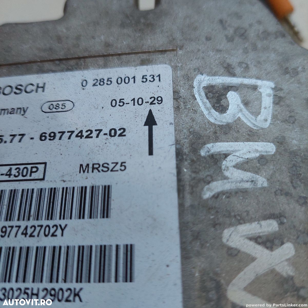 Calculator airbag BMW 1 Convertible (E88) [ 2008 - 2013 ] - 2