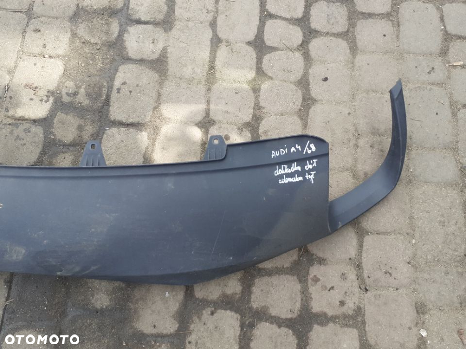 SPOILER ZDERZAKA TYŁ AUDI A4 B8 LIFT 8K0807521G - 2