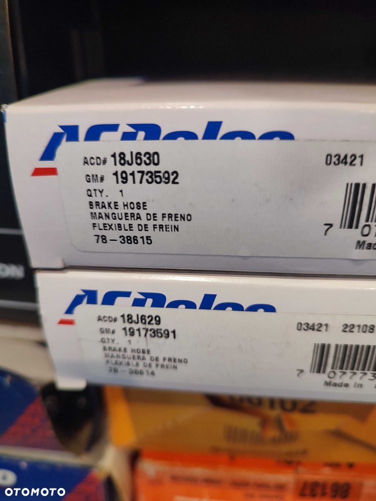 Chevrolet Corvette C4 komplet nowych przewodów hamulcowych 1988-92 - 2