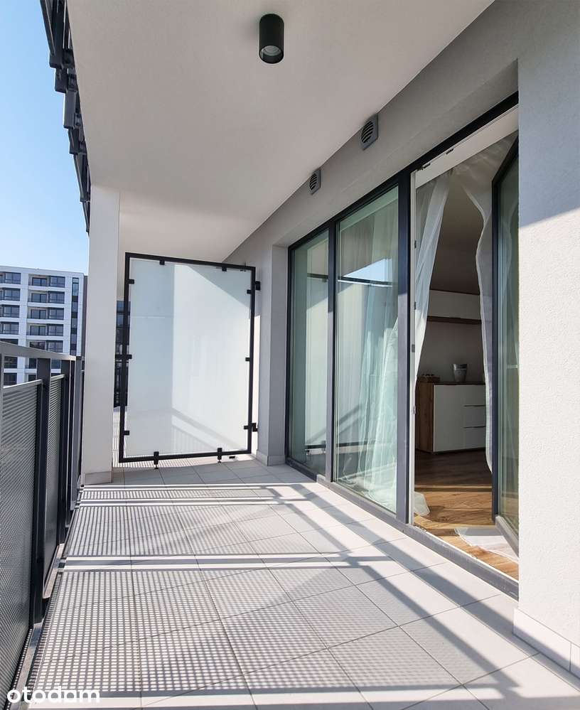 Przytulne Studio obok Factory Ursus | przestronny balkon