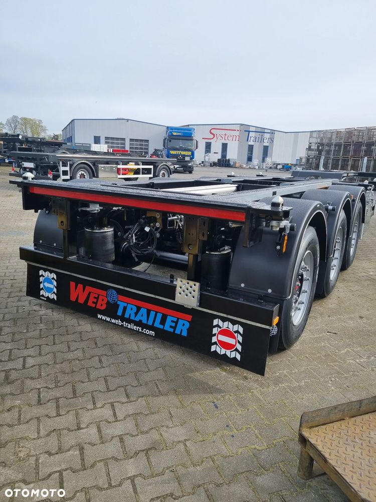 WEB Trailer Web-Trailer Containerchassis Gooseneck - 19