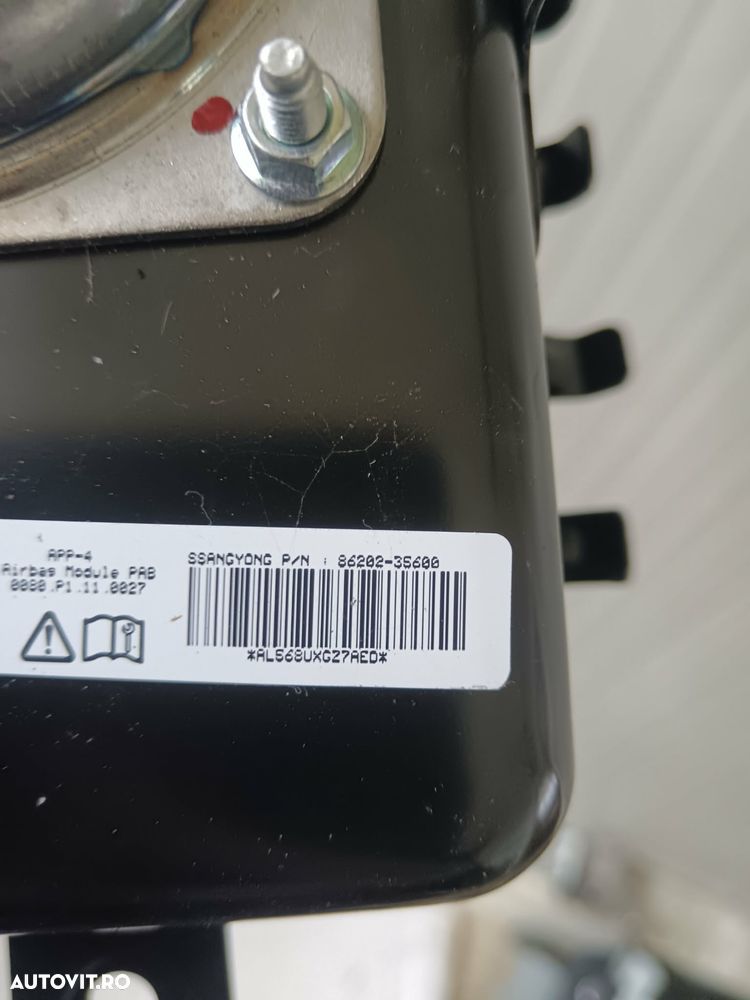 Airbag pasager/ genunchi sofer ssangyong tivoli 86202 35600, 86203 35500lbh - 6