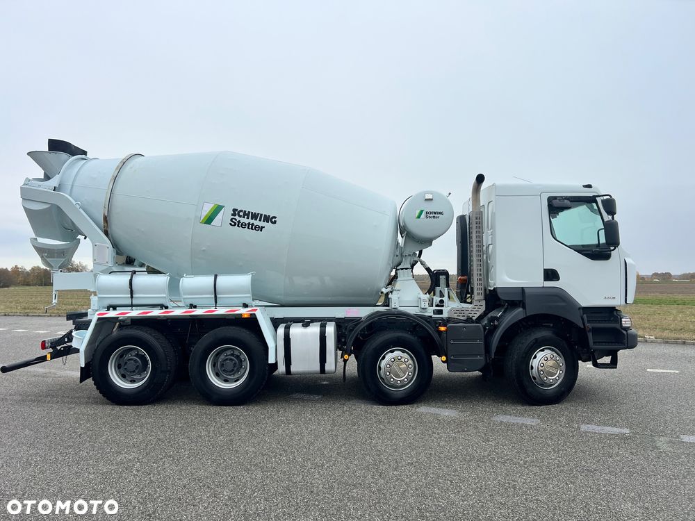 Renault KERAX 460DXI EURO5, BETONOMIESZARKA,ORGINAŁ, 8x4, Manual,STETTER SCHWING10m3, STAN IDEALNY, - 32