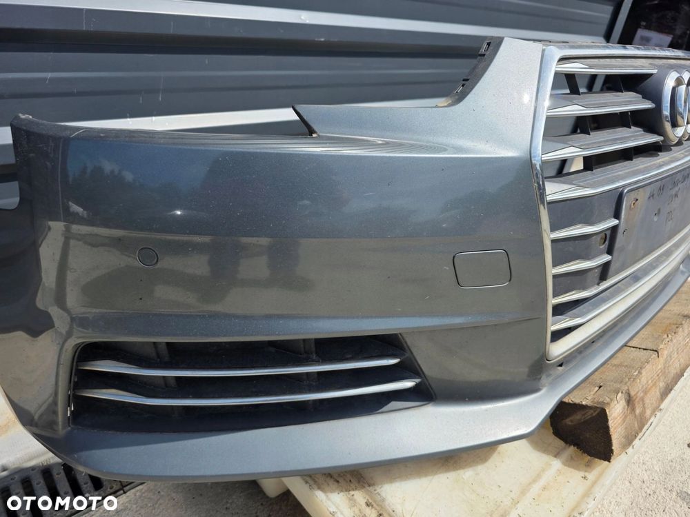 ZDERZAK PRZÓD AUDI A4 B9 2016-2019 ZWYKŁY LX7R PDC KOMPLETNY ! - 14