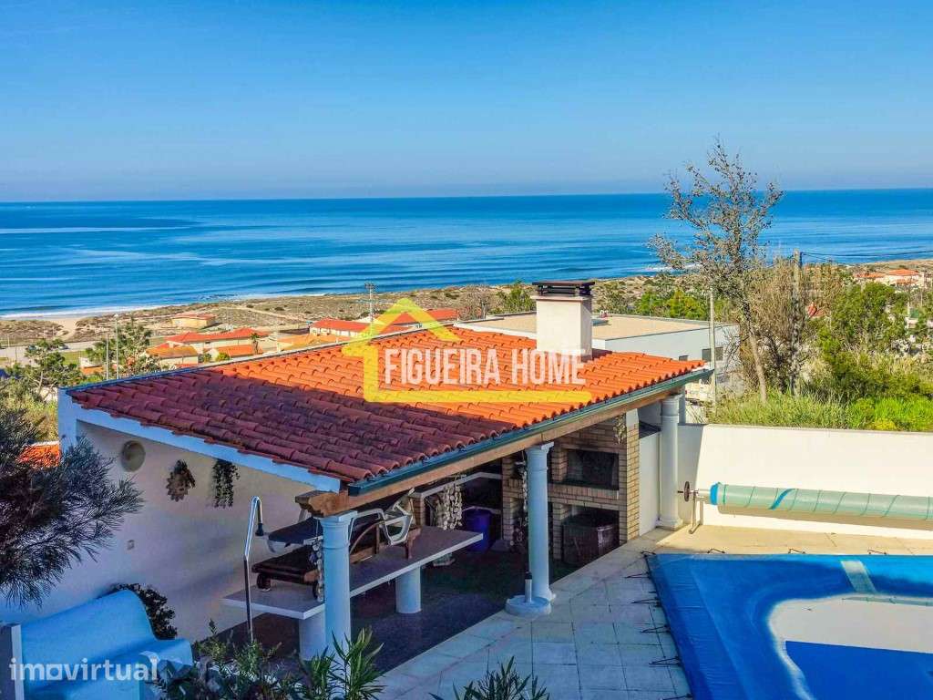 Moradia com vista de mar e piscina junto à praia - Grande imagem: 3/60