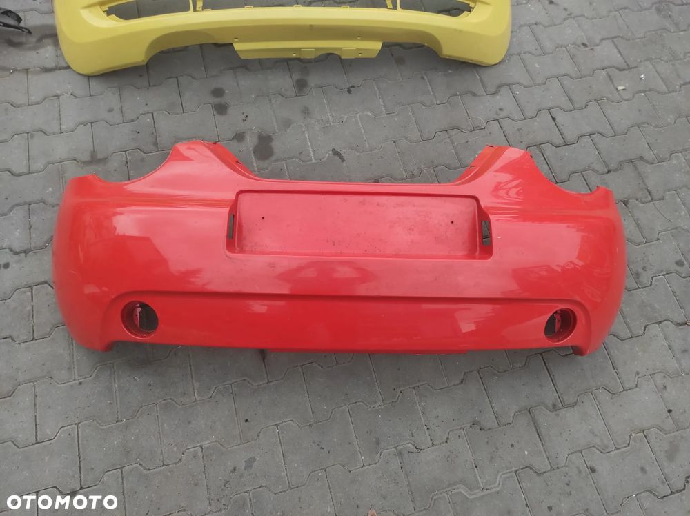 VW NEW BEETLE 1C0 ZDERZAK TYLNY TYŁ CZERWONY WYSYŁKA !!!! - 1