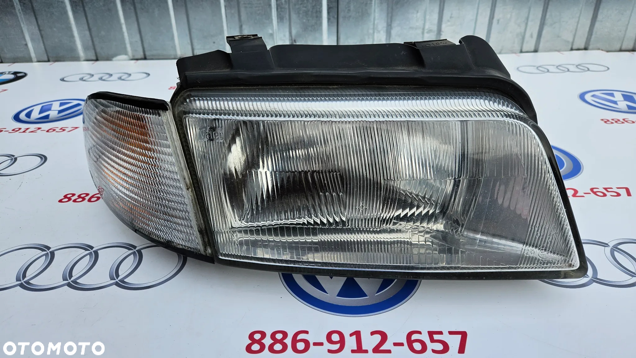 Audi A4 B5 1995- Kompletny reflektor prawy Lampa przednia prawa VALEO 8D0941004A EUROPA - 2