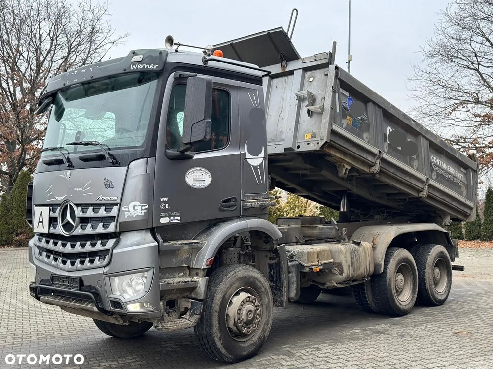 Mercedes-Benz AROCS 3345 6x6 WYWROTKA TRÓJSTRONNA Z BORDMATIKIEM - 7
