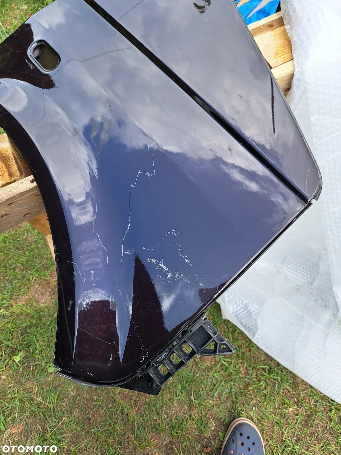 Błotnik prawy przód przedni VW T5 T-5 7H 7E 7E0807177 - 3