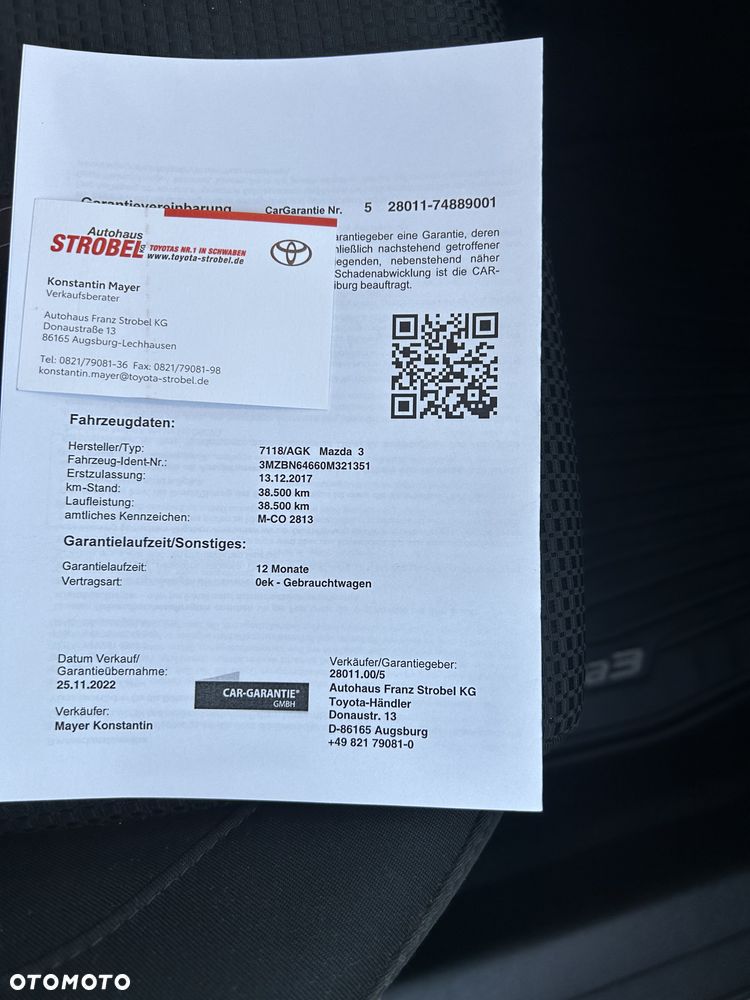 Mazda 3 SKYACTIV-G 120 KIZOKU - 35