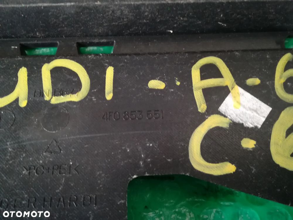 ATRAPA GRILLA AUDI A6 C6 4F0853651 CHROM - 3