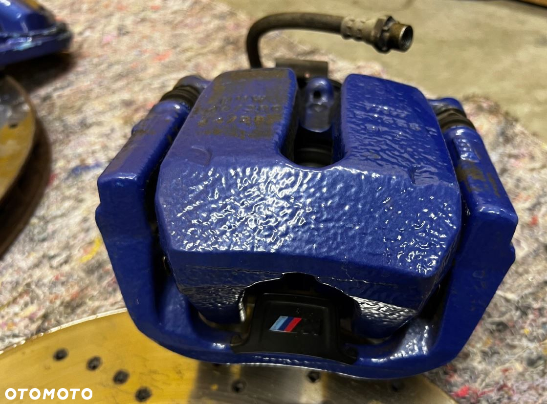 KOMPLET TARCZE HAMULCE ZACISKI PRZÓD TYŁ M-POWER BMW M5 F90 - 5