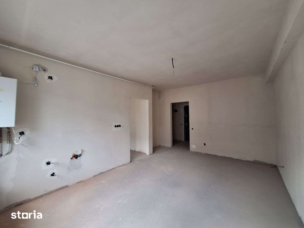 Apartament semifinisat cu CF, balcon, zona Terra — fotografia 3