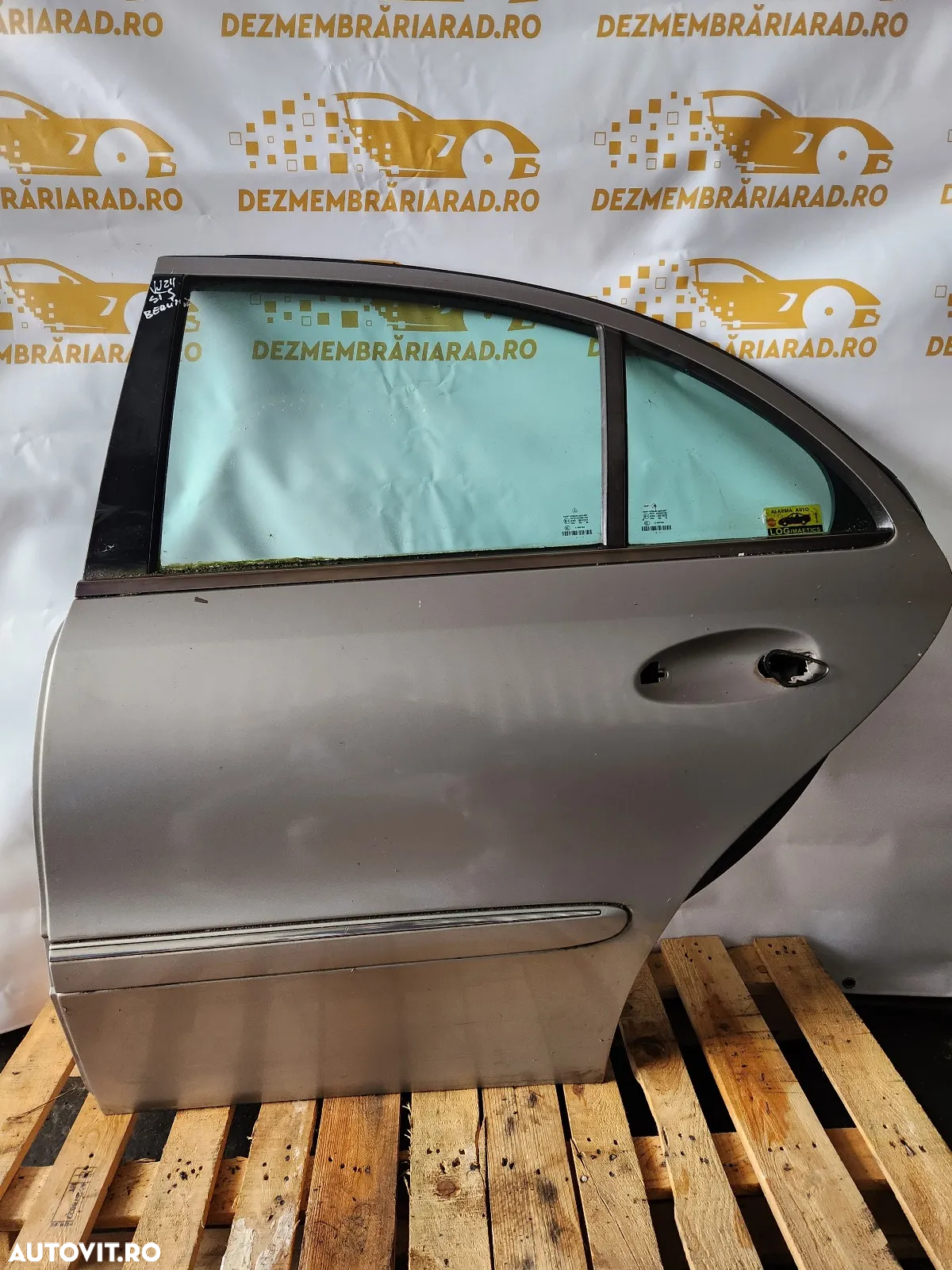 Usa Portiera Mercedes E Class W211 Berlina Stanga Spate An 2003-2004-2005-2006-2007-2008-2009 - Dez - 5