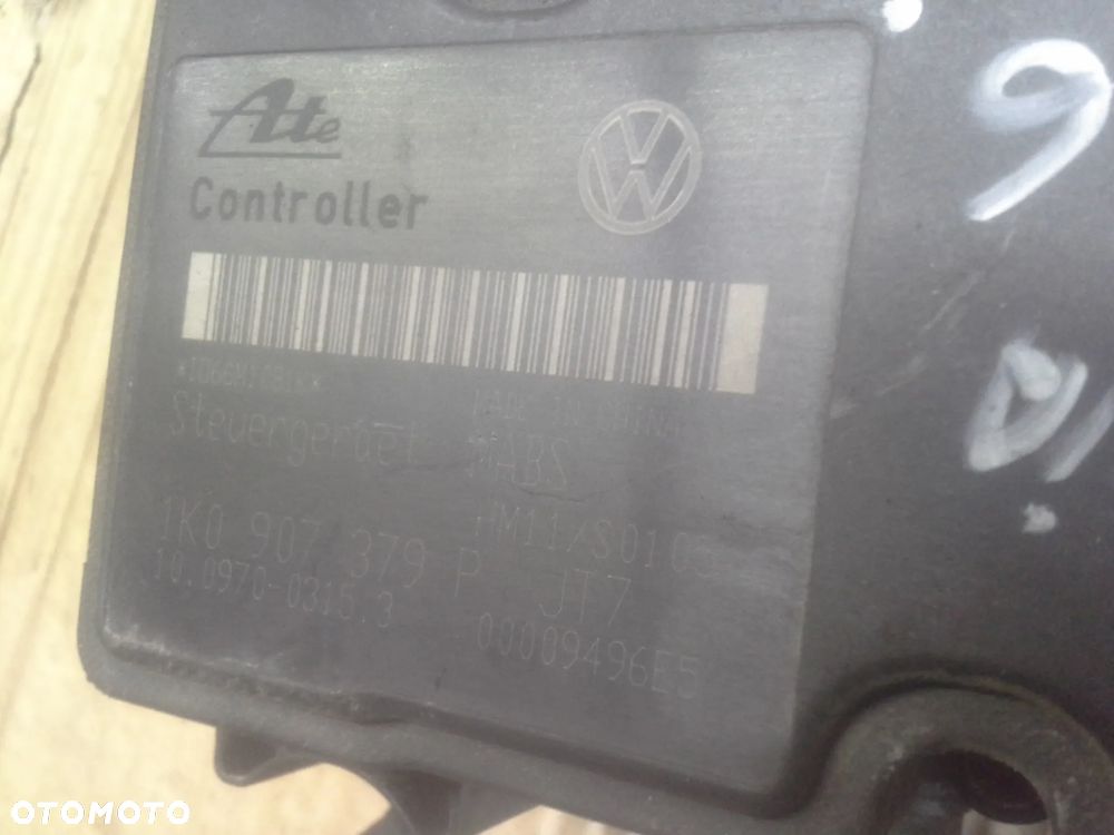 Skoda Octavia II pompa sterownik abs 1K0614117H  1K0907379P plus wtyczka z wiązką - 21